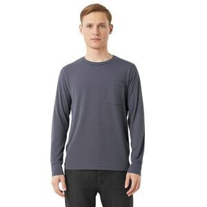 J.Crew Long Sleeve Gray Tee Shirt Size M